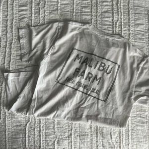 Malibu Farm White Tee